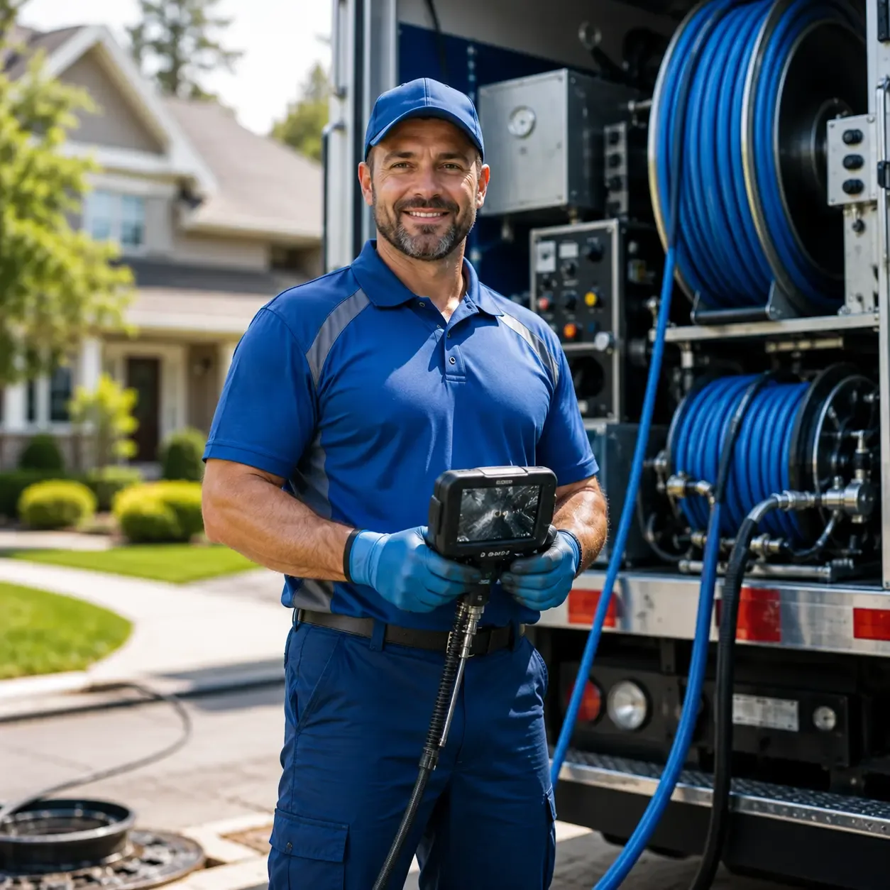 Local outdoor drain cleaning specialists in Sandia, TX